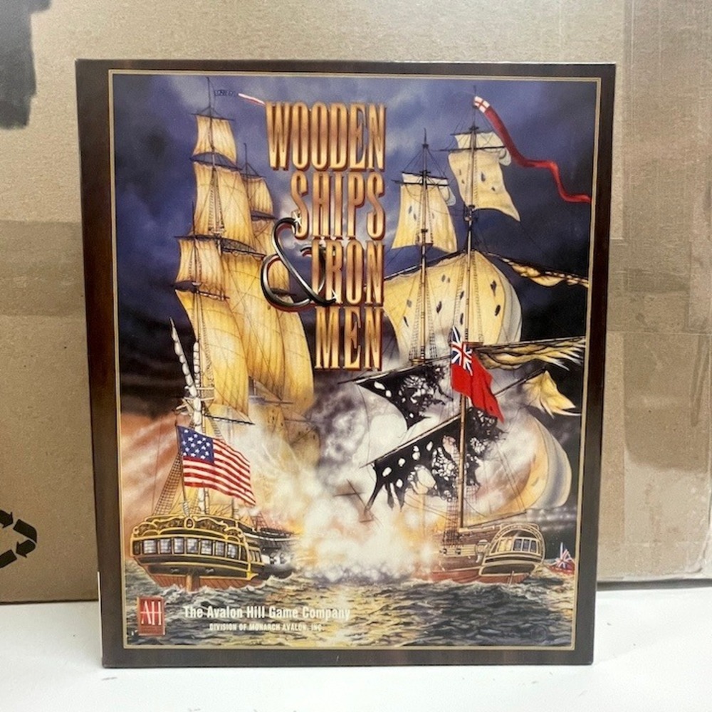 Wooden Ships & Iron Men PC Big Box - Complete CIB (1996) Rare Inserts